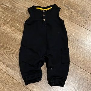 Black overalls 0-3